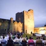 James Whelan Butchers Long Table Dinner 2008 - Cahir Castle Diners in the Courtyard