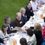 James Whelan Butchers Long Table Dinner 2008 - Guests Enjoying Local Food Together