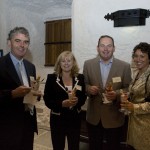 Pat and Helen McInerney from RTE, Pat Whelan of James Whelan Butchers and Margaret Jeffares of GoodFood Ireland