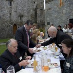 James Whelan Butchers Long Table Dinner 2008 - T.D. Tom Hayes enjoying local food