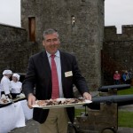 James Whelan Butchers Long Table Dinner 2008 - T.D. Tom Hayes enjoying local food