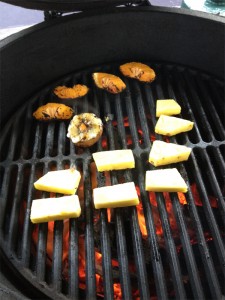 Grilling Fruit on the Big Green Egg