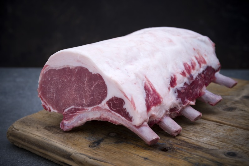 Rack of Iberico Pork, Easy to Cook Pork Roast, James Whelan Butchers Iberico Rack of Pork, Artisan Rack of Pork
