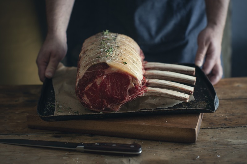 Roast Rib of Beef, Slow Roast Beef, Most Popular Roast, James Whelan Butchers Rib of Beef