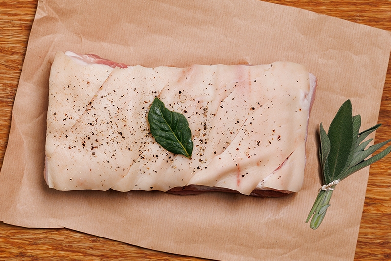 Pork Back Rind Rind On Pork Belly - available online in Ireland