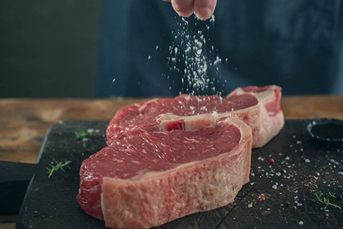 Salt Aged Striploin Steak